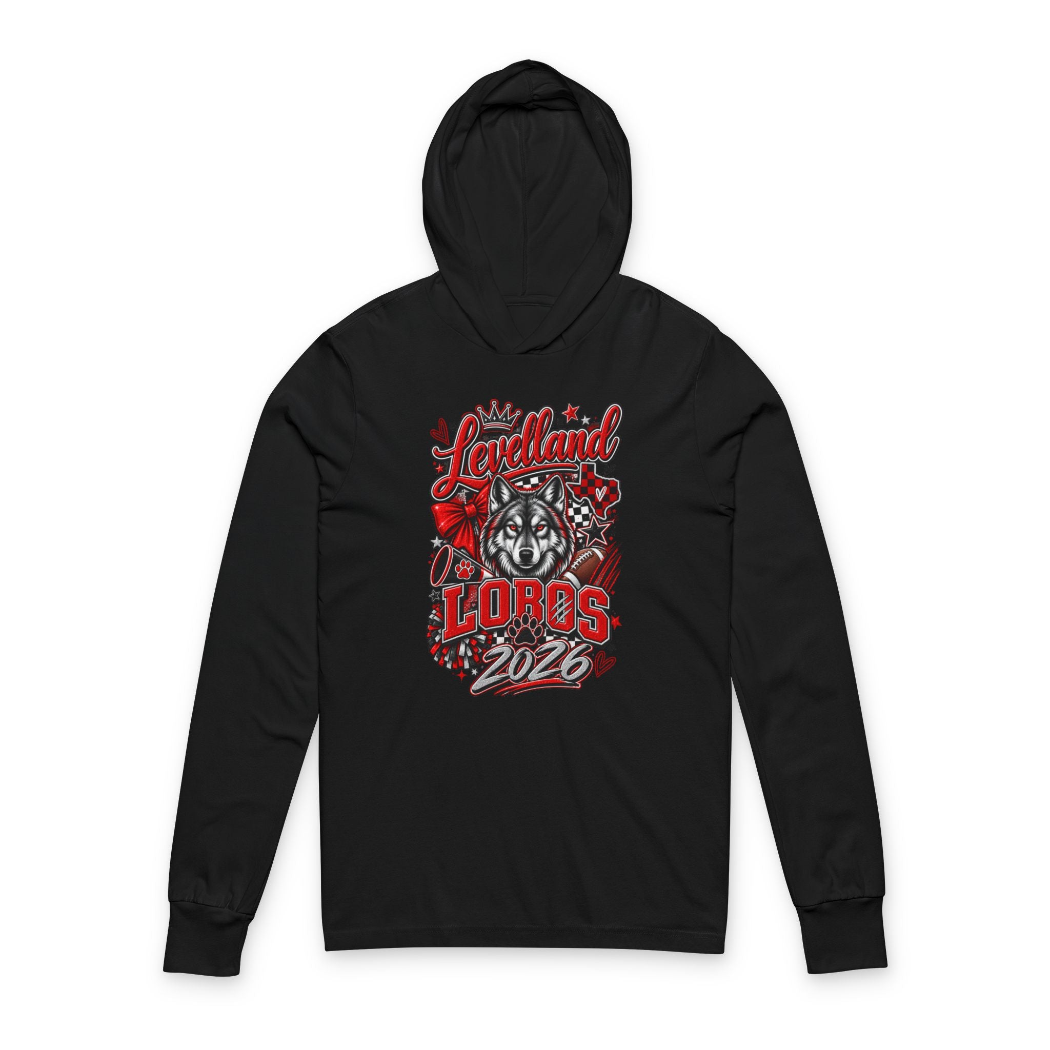 Unisex Hooded Long Sleeve Tee