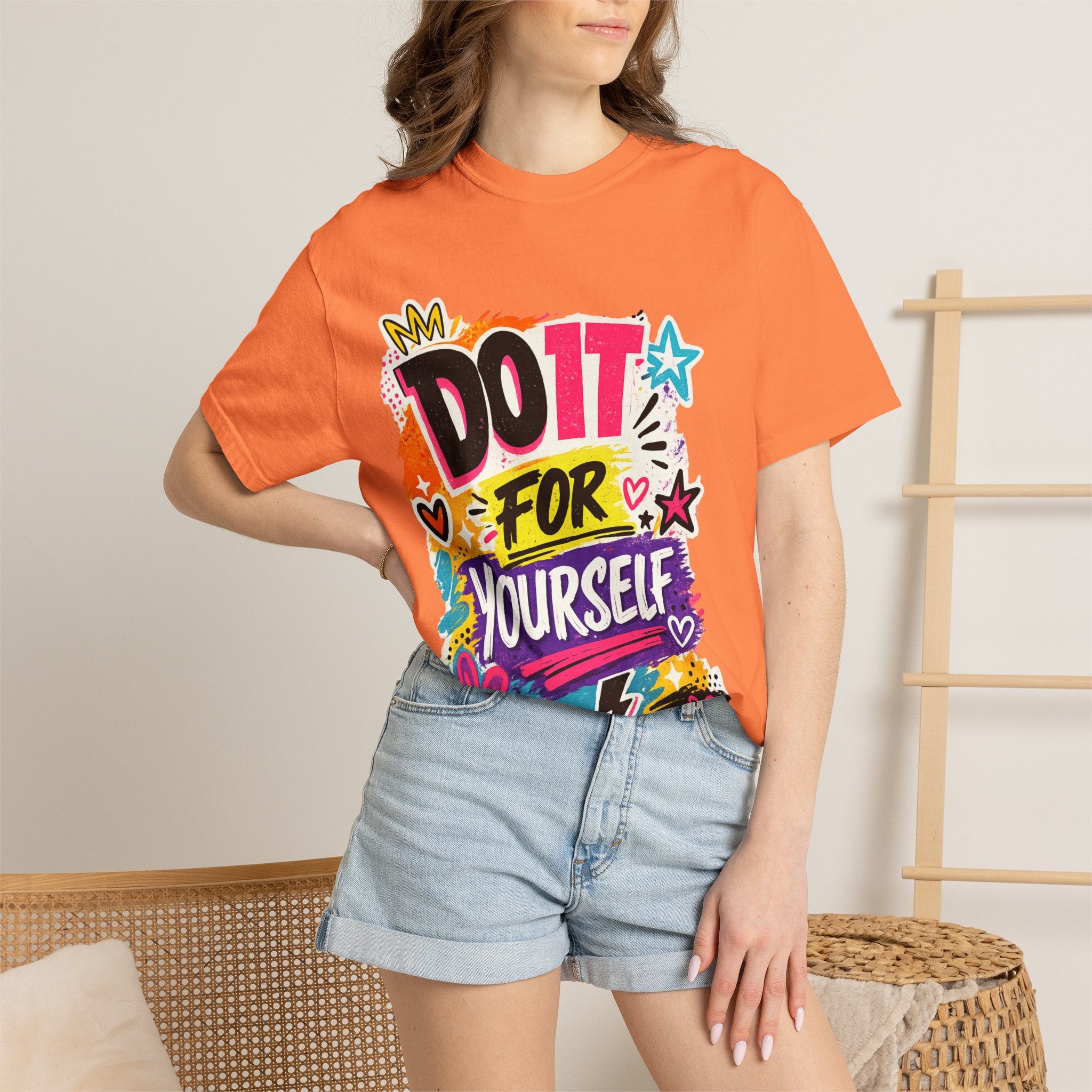 Do It For Yourself T-Shirt — Motivational Garment-Dyed Tee