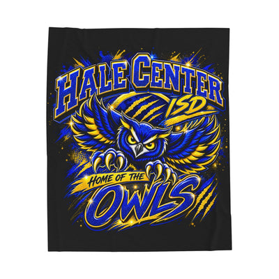 Hale Center Owls Plush Blanket