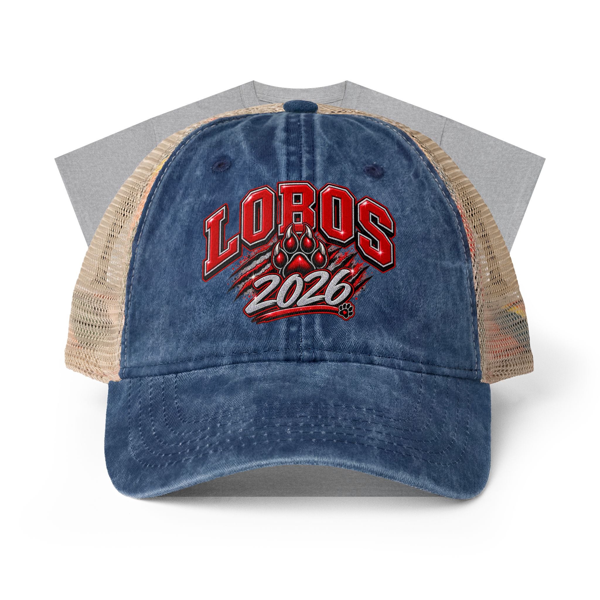 Women's Washed Mesh-Back Cap