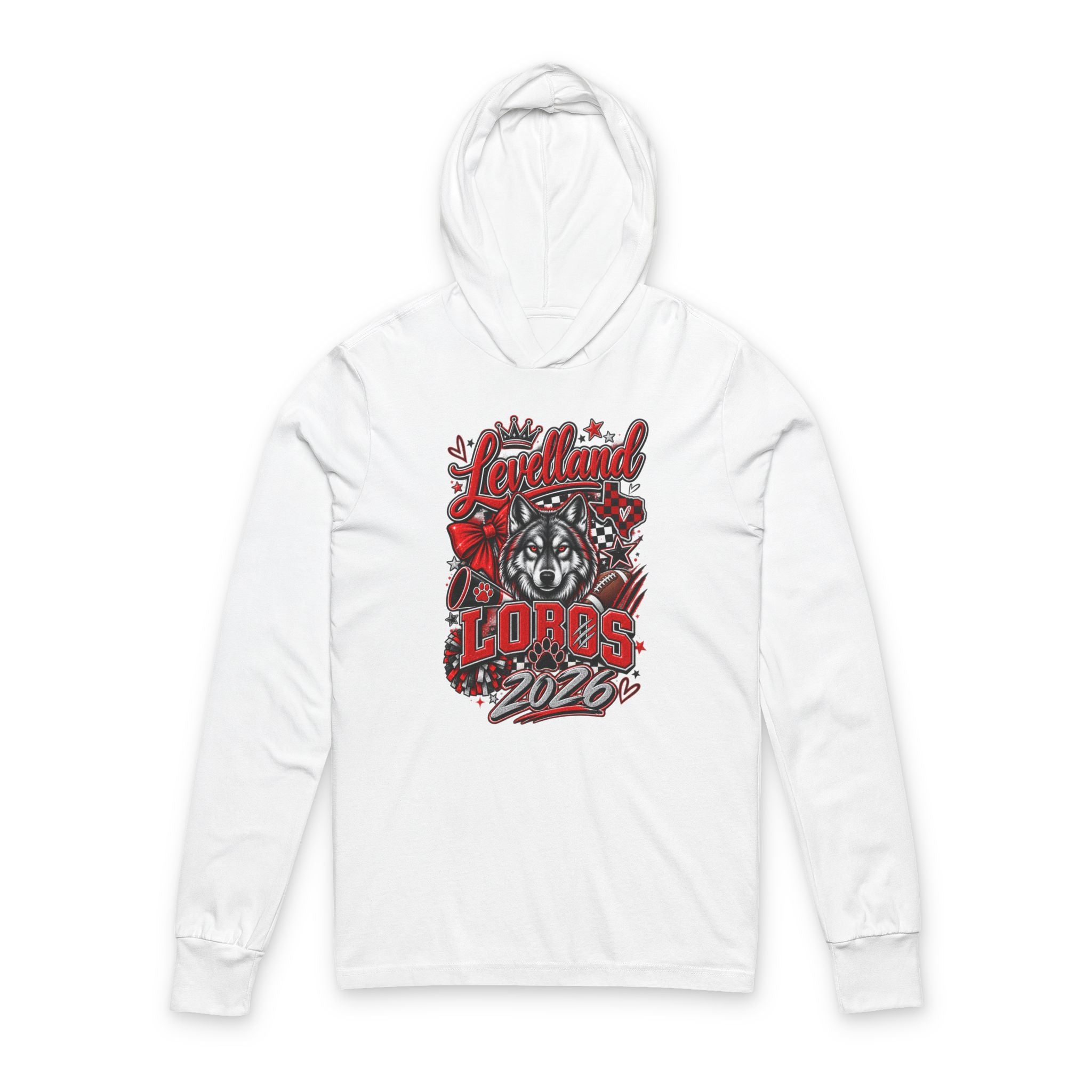 Unisex Hooded Long Sleeve Tee