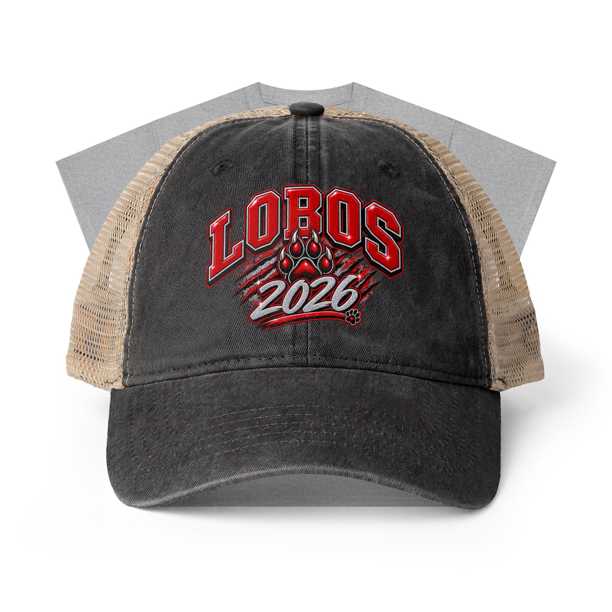 Women's Washed Mesh-Back Cap