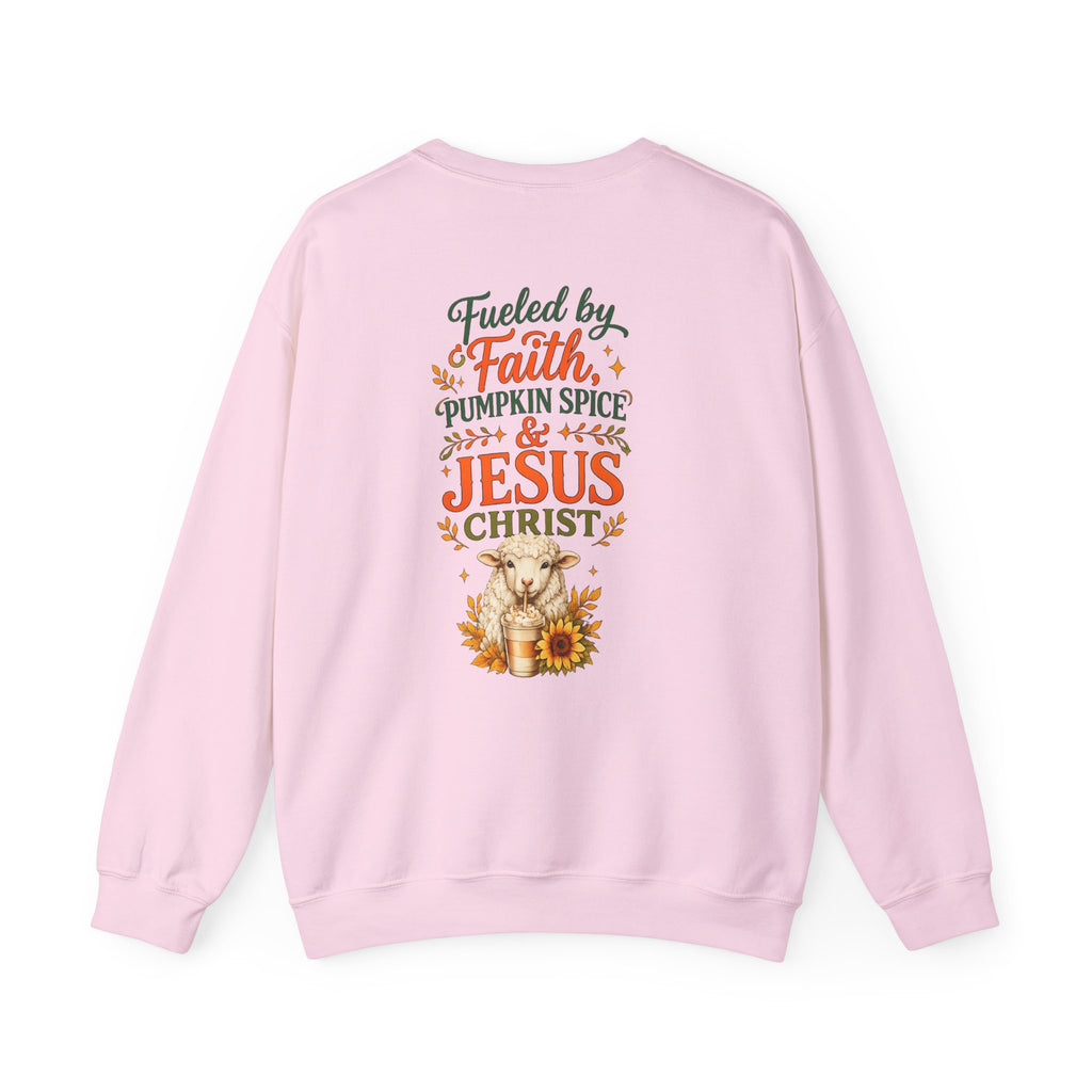 Pumpkin Spice and Jesus Christ Sweatshirt — Faith & Fall Crewneck