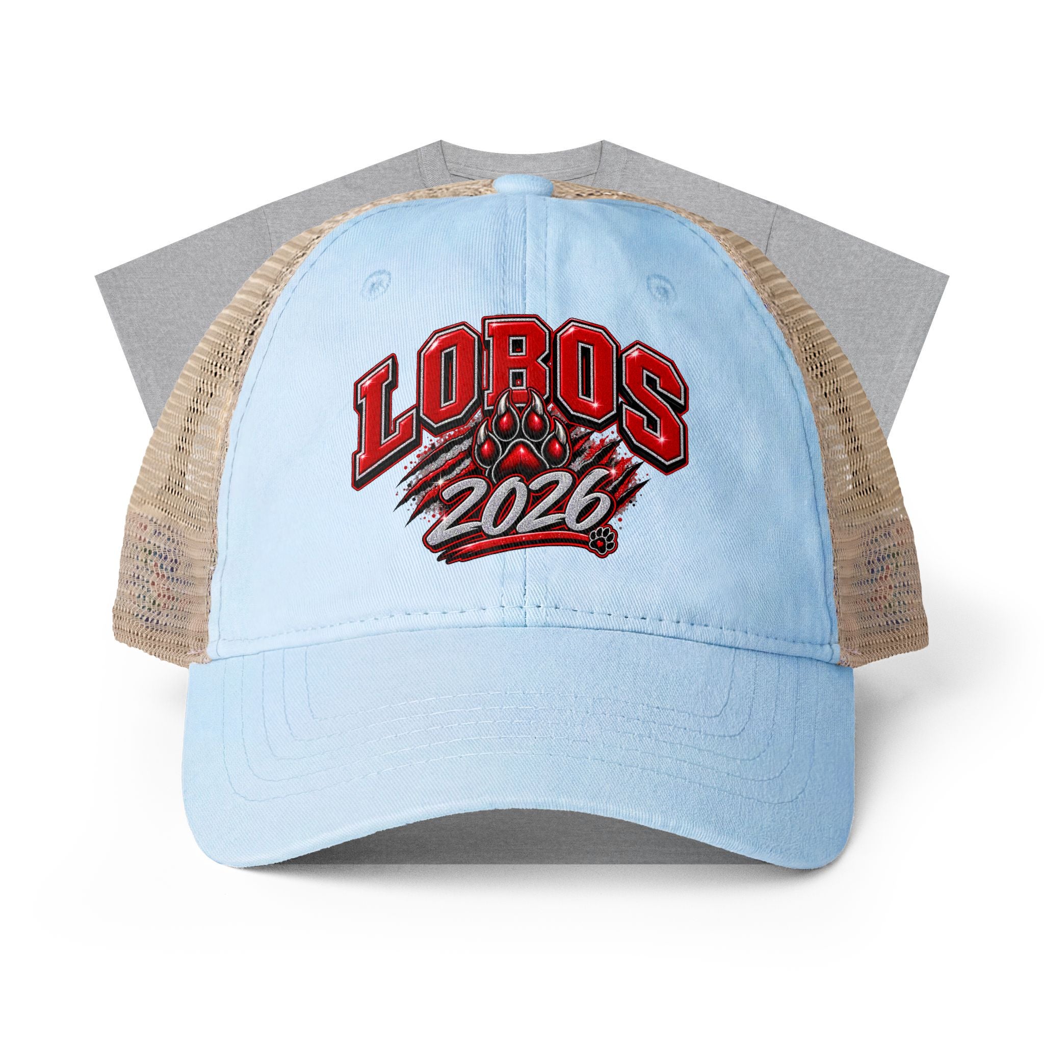Women's Washed Mesh-Back Cap