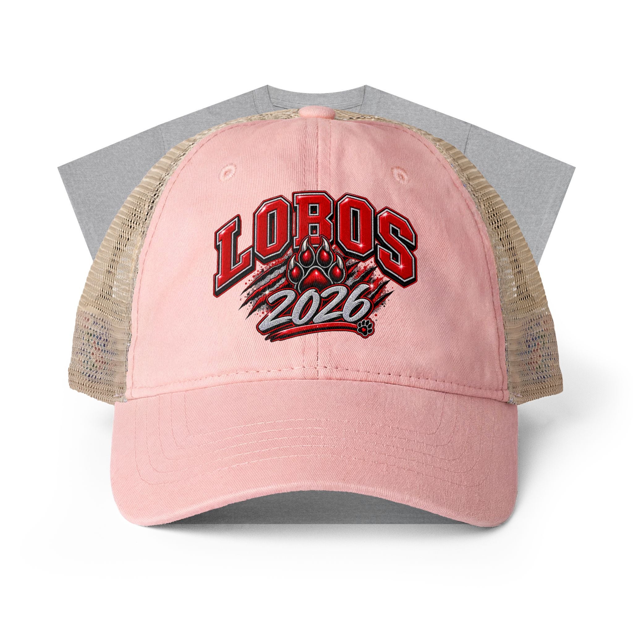 Women's Washed Mesh-Back Cap