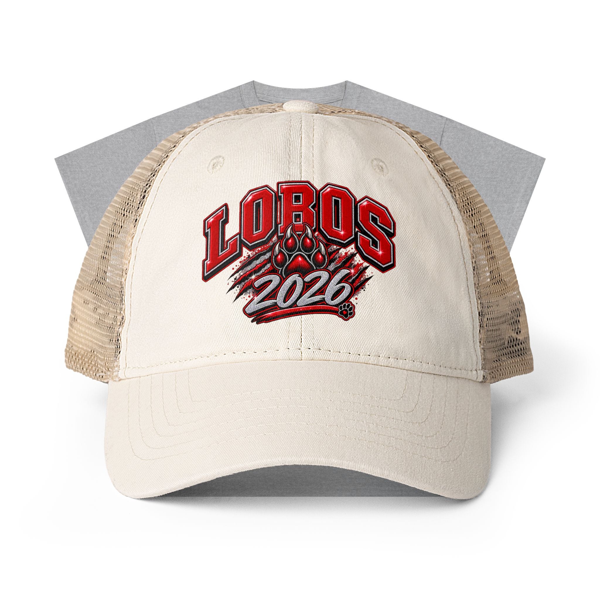 Women's Washed Mesh-Back Cap