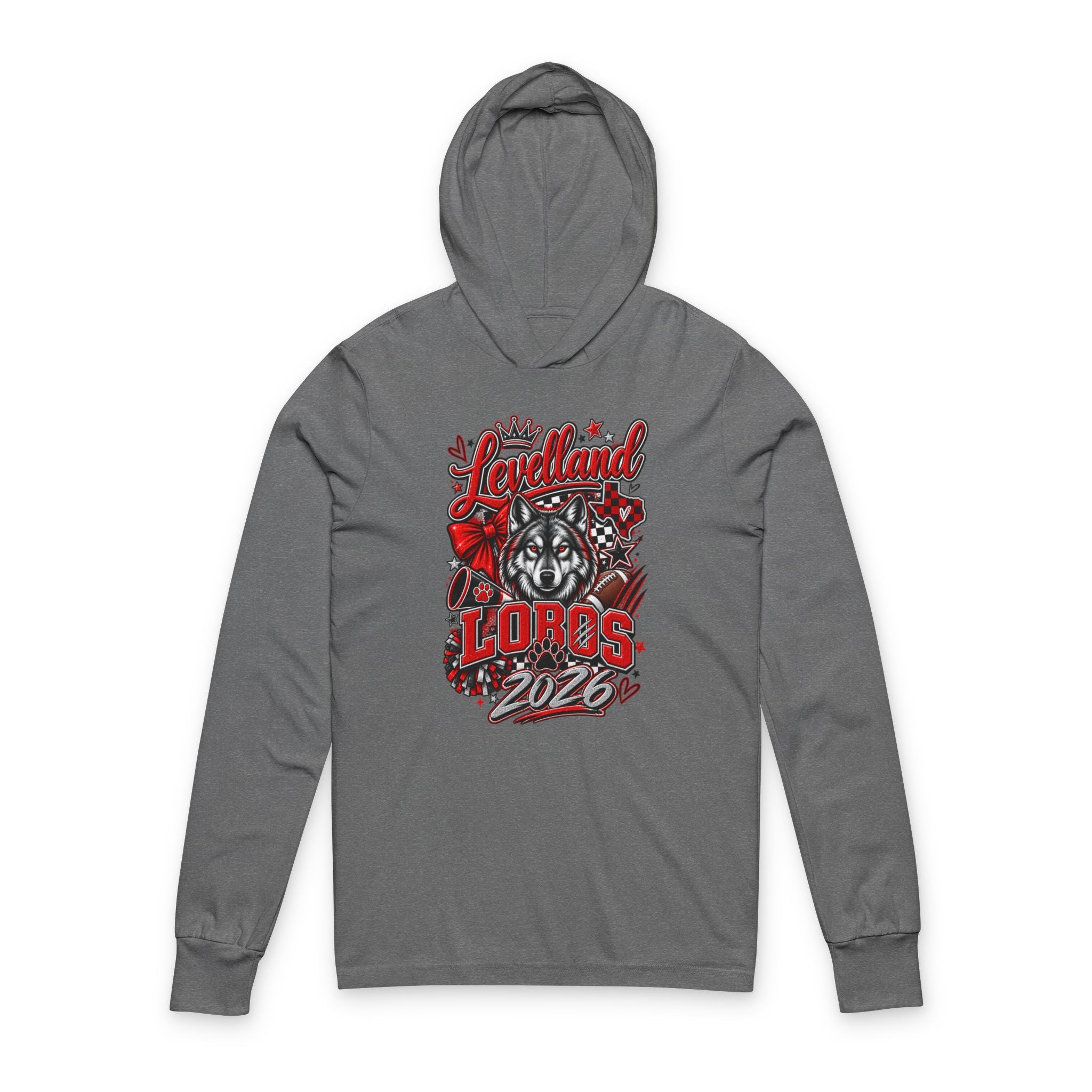Unisex Hooded Long Sleeve Tee
