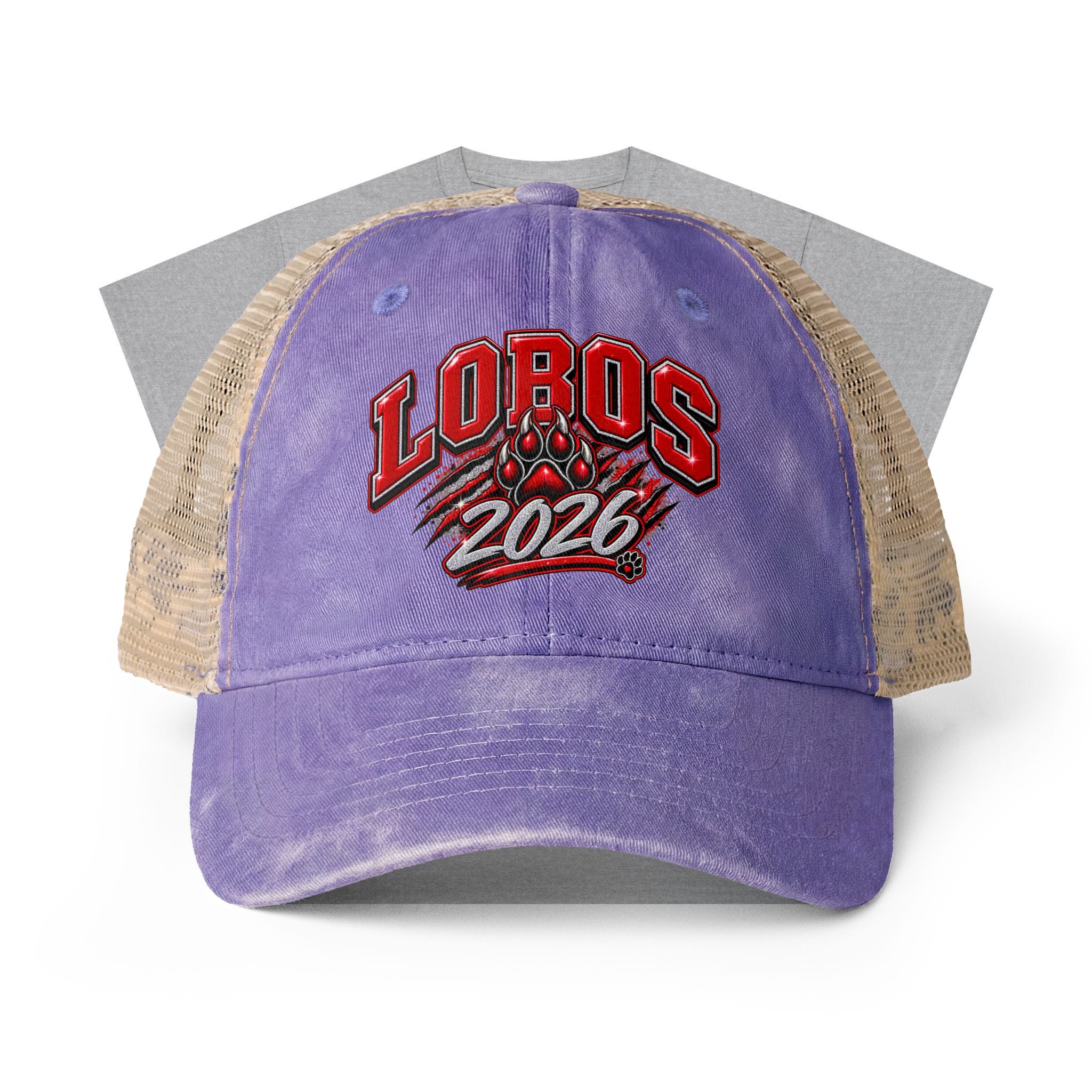 Women's Washed Mesh-Back Cap