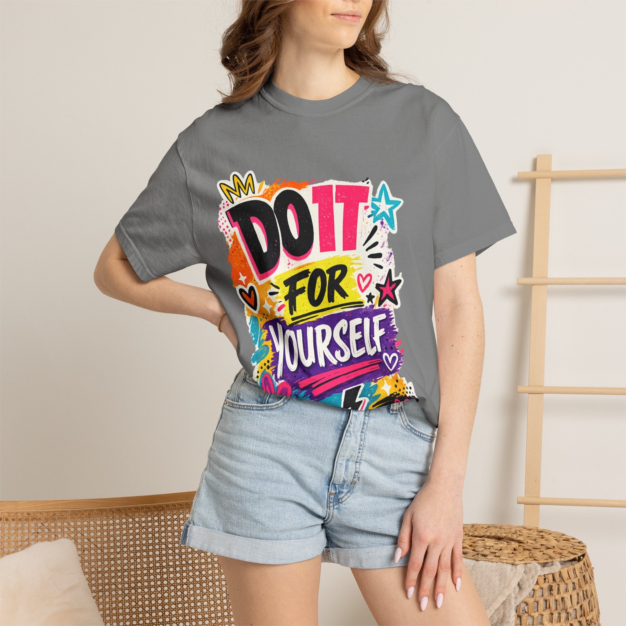 Do It For Yourself T-Shirt — Motivational Garment-Dyed Tee