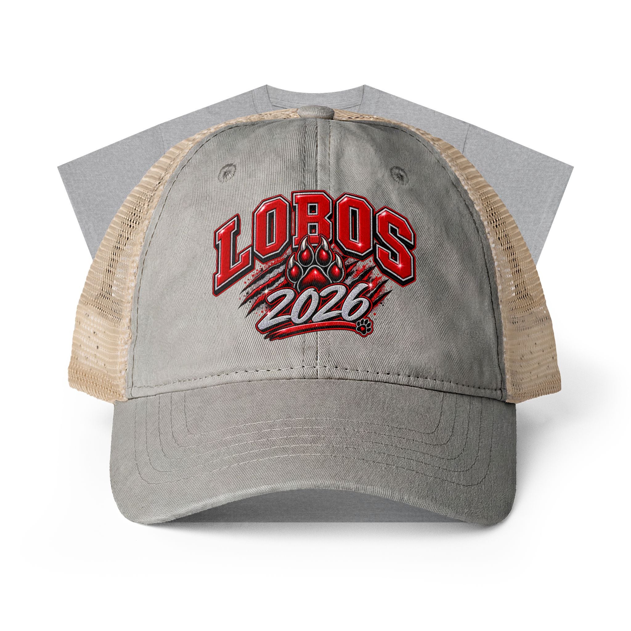 Women's Washed Mesh-Back Cap