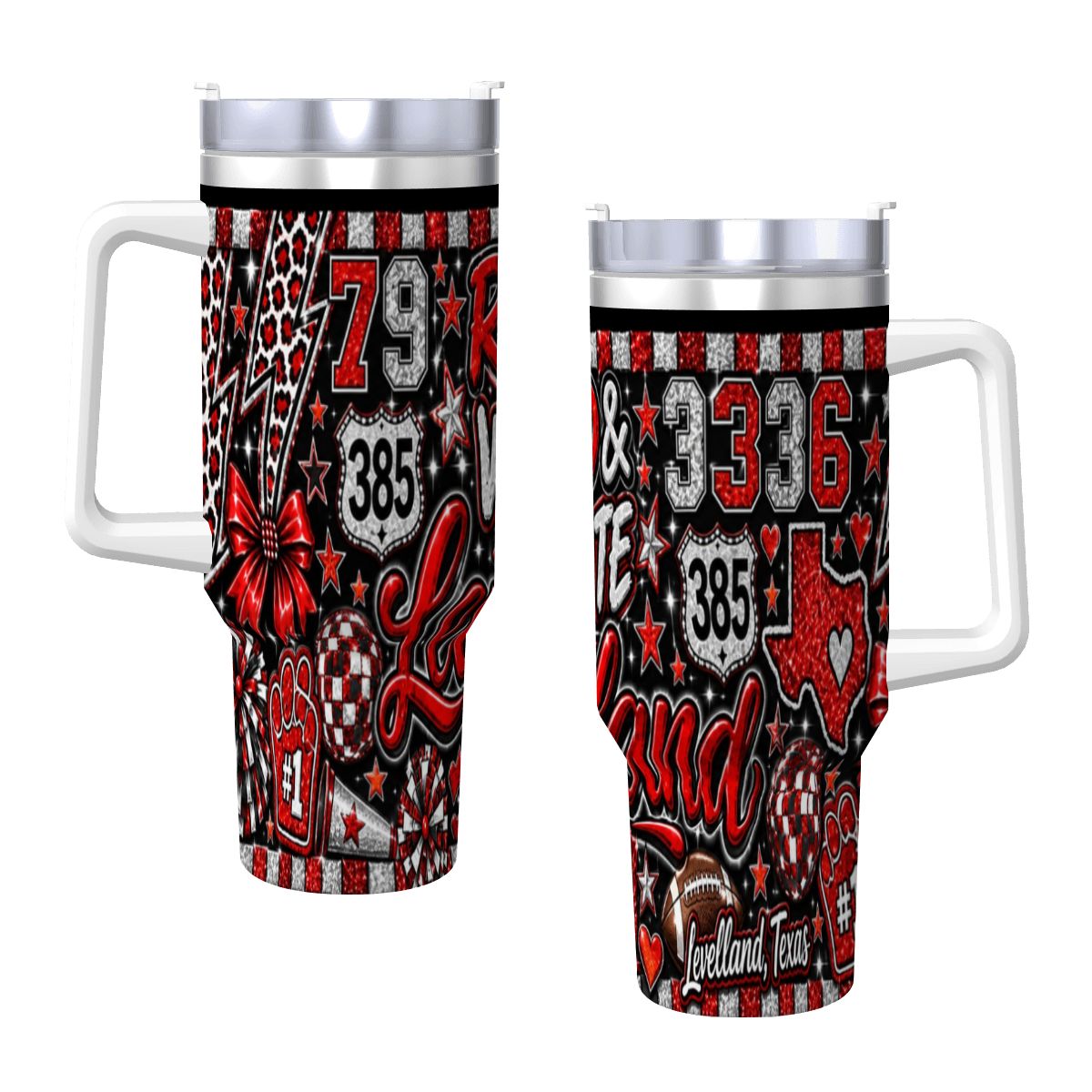 Travel Coffee Mug with Handle and Straw (40oz) 1000020786
