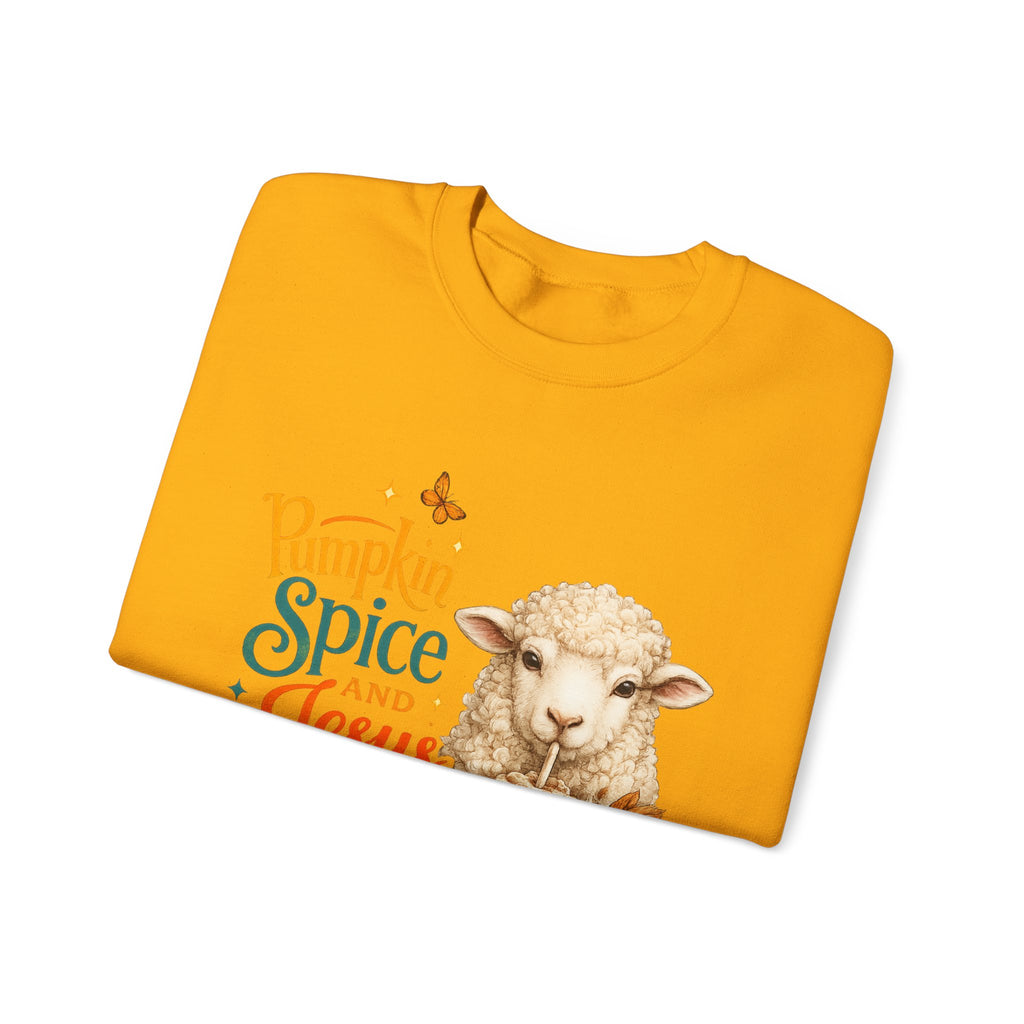 Pumpkin Spice and Jesus Christ Sweatshirt — Faith & Fall Crewneck