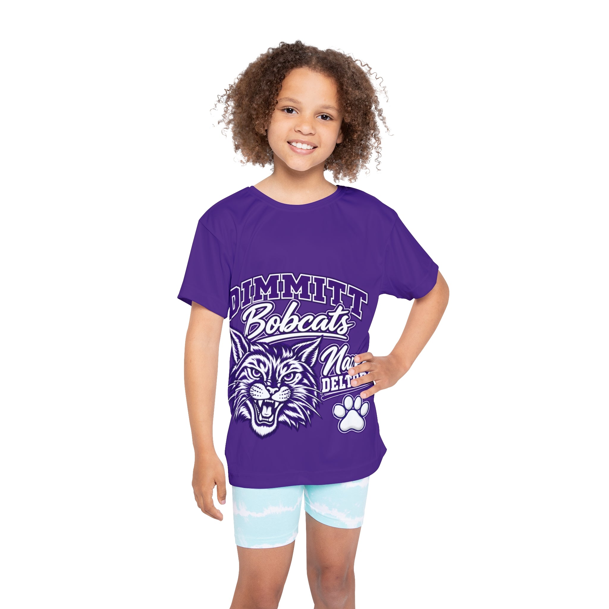 Dimmitt Bobcats Kids Jersey (AOP)