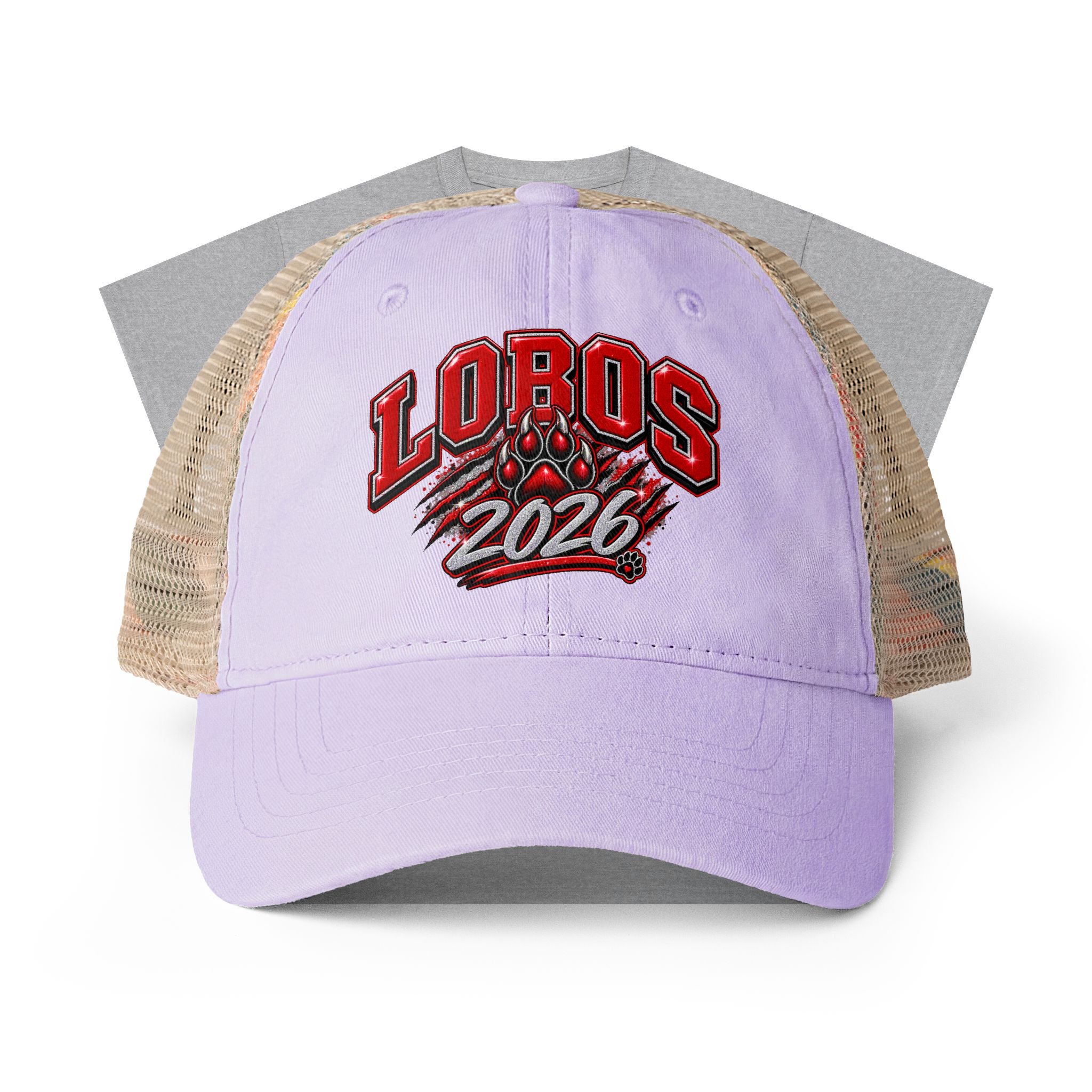 Women's Washed Mesh-Back Cap