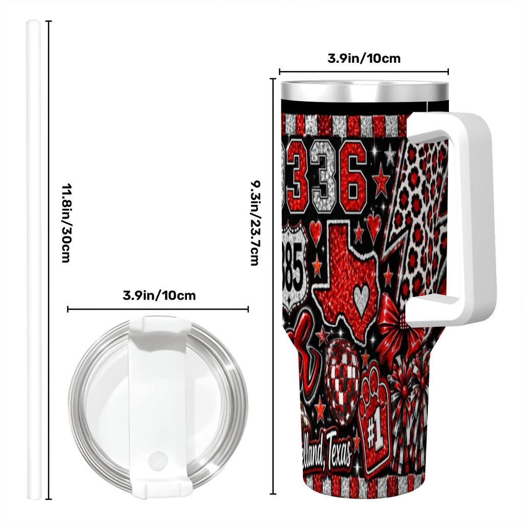 Travel Coffee Mug with Handle and Straw (40oz) 1000020786