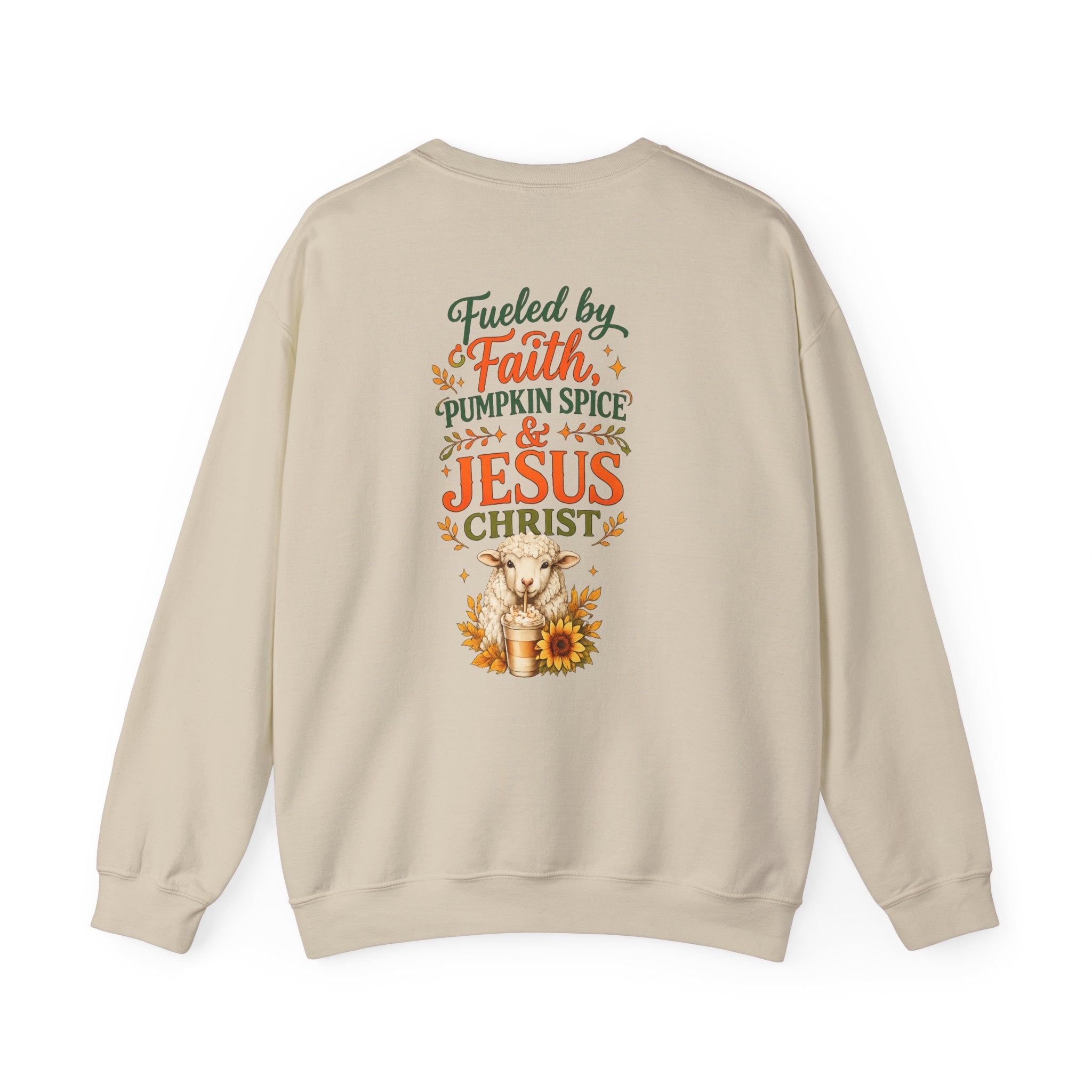 Pumpkin Spice and Jesus Christ Sweatshirt — Faith & Fall Crewneck