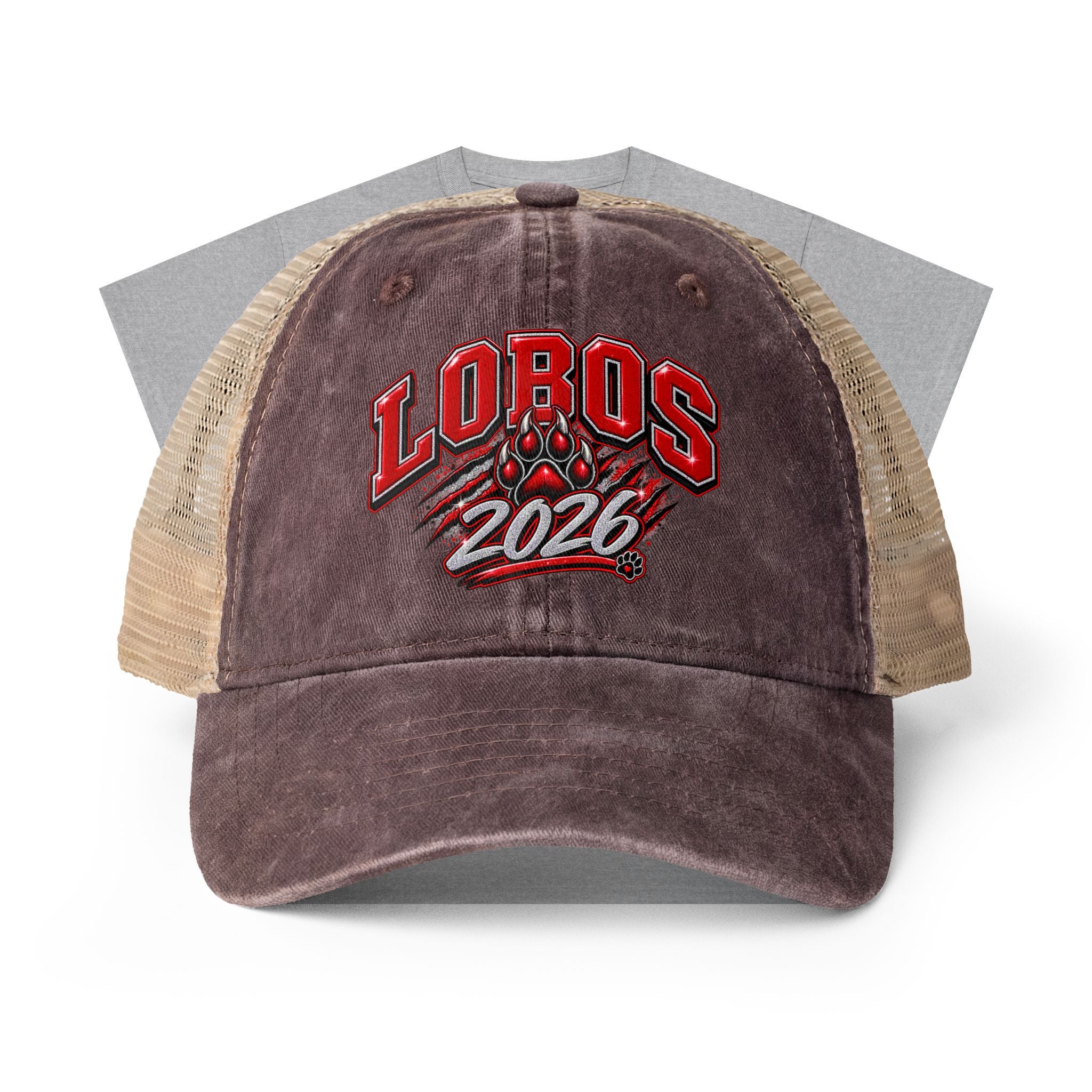Women's Washed Mesh-Back Cap