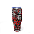 Levelland Lobos Vacuum Thermal Tumbler, 40oz