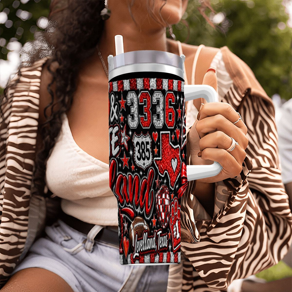 Travel Coffee Mug with Handle and Straw (40oz) 1000020786