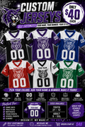 Custom Team Jersey – Personalized Name & Number